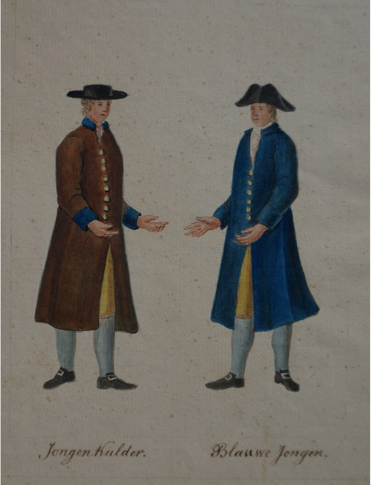 1623-1891 stad Gent kuldershuis - 1778 nieuw uniform kulders